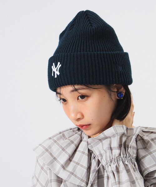 beams 別注 newera ビーニー ニット帽 NEW ERA（ニューエラ）の「NEW ERA × BEAMS / 別注 Pon Pon Knit