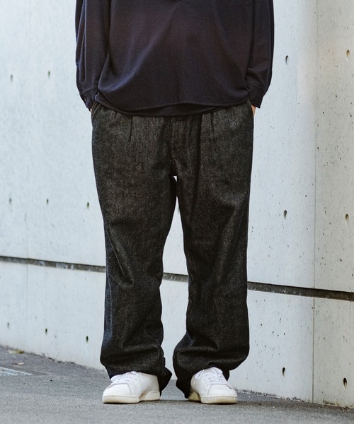 Levi's/リーバイス PREMIUM BLACK DENIM SLACKS（デニムパンツ