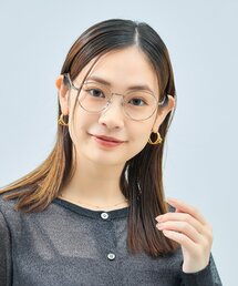 UNITED ARROWS | Zoff｜UNITED ARROWS｜ボストン型 メガネ [Casual] メタルフレーム ｜伊達メガネ 度付き[レンズ交換券付き]ユニセックス  ユナイテッドアローズ(メガネ)