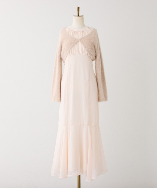 one after another NICE CLAUPアメスリロングワンピース one after another NICE CLAUP｜【ボレロセット】アメスリロング