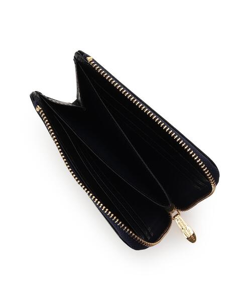 Samantha Thavasa Petit Choice（サマンサタバサ　プチチョイス）の「シンプルL字ファスナー 折財布（財布・レディース・オフホワイト/シルバー/オレンジ/グリーン/ピンクベージュ/グレイッシュベージュ/レッドパープル/フューシャピンク/ダルブルー系/ブラック・FREE）」の13枚目の写真