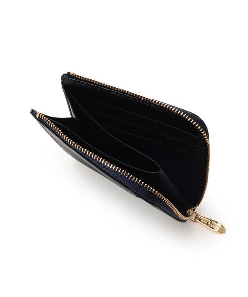 Samantha Thavasa Petit Choice（サマンサタバサ　プチチョイス）の「シンプルL字ファスナー 折財布（財布・レディース・オフホワイト/シルバー/オレンジ/グリーン/ピンクベージュ/グレイッシュベージュ/レッドパープル/フューシャピンク/ダルブルー系/ブラック・FREE）」の14枚目の写真