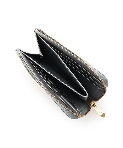 Samantha Thavasa Petit Choice（サマンサタバサ　プチチョイス）の「シンプルL字ファスナー 折財布（財布・レディース・オフホワイト/シルバー/オレンジ/グリーン/ピンクベージュ/グレイッシュベージュ/レッドパープル/フューシャピンク/ダルブルー系/ブラック・FREE）」の19枚目の写真