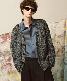 MAISON SPECIAL(]XyV)́sUNISEXtMix Color Fancy Yarn Prime-Over Knit Cardigan/~bNXJ[t@V[[vCI[o[jbgJ[fBKyMAISON SPECIAL/]XyVz(J[fBK/{)