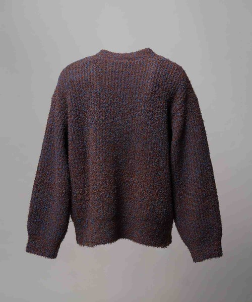 MRIさま購入用【MAISON SPECIAL】オーバーニットカーディガン UNISEX》Mix Color Fancy Yarn Prime-Over Knit Cardigan