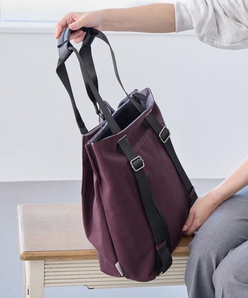 ROOTOTE（ルートート）の「ルートート / LT.セオルー.フロントオープン-A（バックパック/リュック・レディース・ブラウン系その他/レッド系その他/ブルー系その他/ブラック・FREE）」の22枚目の写真
