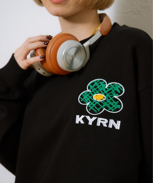 kaoyorinakami(カオヨリナカミ)の「KYRN big flower sweat / KYRNビックフラワースウェット(スウェット・メンズ・ブラック/グレー・LARGE/MEDIUM/SMALL/X-LARGE)」の22枚目の写真