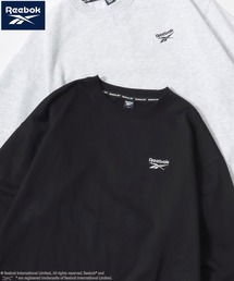 Reebok/リーボック オーバーサイズ 裏起毛 ロゴ ワンポイント刺繍 スウェット トレーナー/レディース メンズ