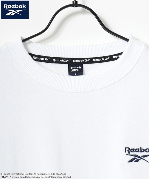 Reebok(リーボック)の「Reebok/リーボック オーバーサイズ 裏起毛 ロゴ ワンポイント刺繍 スウェット トレーナー/レディース メンズ(スウェット・レディース・ブラック/アッシュグレー/ネイビー/ホワイト・M/L/LL)」の14枚目の写真