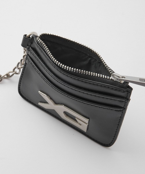 X-girl(エックスガール)の「XG EMBLEM BUCKLE FAUX LEATHER CARD CASE(カードケース・レディース・ブラック/ブラウン/ライトパープル・ONE SIZE)」の6枚目の写真