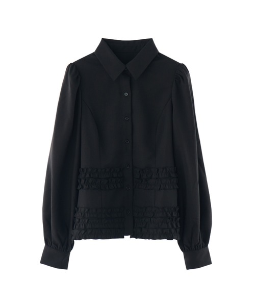 many frill blouse / フリルデザインブラウス（シャツ/ブラウス