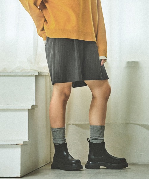 niko and...（ニコアンド）の「アソートショートパンツ（その他パンツ・レディース・ブラウン/チャコール/ベージュ・FREE）」の7枚目の写真