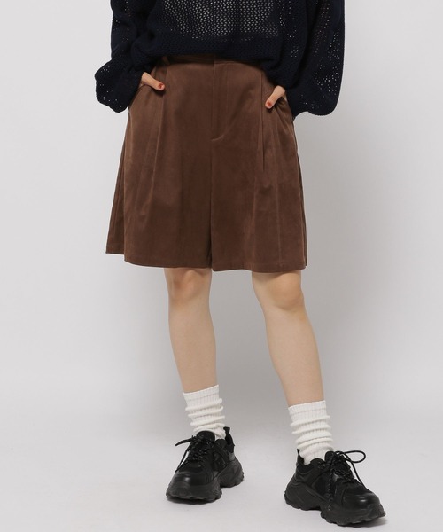 niko and...（ニコアンド）の「アソートショートパンツ（その他パンツ・レディース・ブラウン/チャコール/ベージュ・FREE）」の16枚目の写真