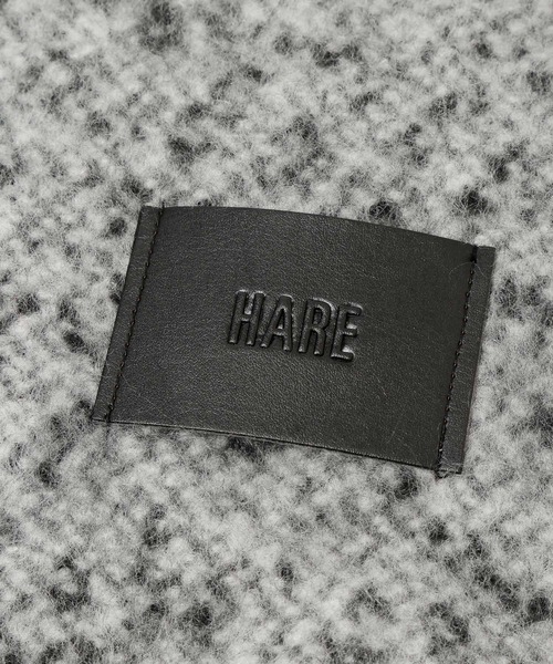 HARE（ハレ）の「ハイショクシャギーマフラー(HARE)（マフラー・レディース・ブルー/グレー/レッド/イエロー/ブラック・FREE）」の7枚目の写真