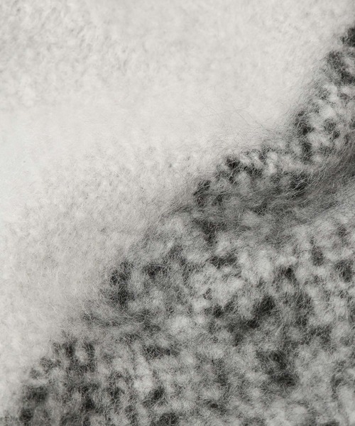 HARE（ハレ）の「ハイショクシャギーマフラー(HARE)（マフラー・レディース・ブルー/グレー/レッド/イエロー/ブラック・FREE）」の13枚目の写真