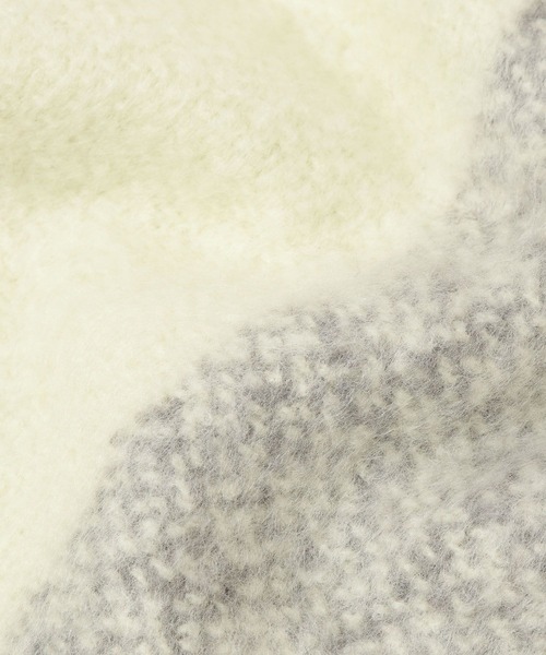 HARE（ハレ）の「ハイショクシャギーマフラー(HARE)（マフラー・レディース・ブルー/グレー/レッド/イエロー/ブラック・FREE）」の15枚目の写真