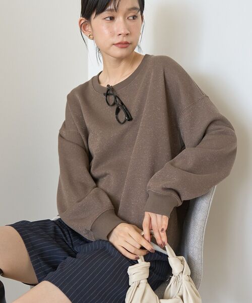 ラメ裏毛スウェットプルオーバー（スウェット）｜AMERICAN HOLIC