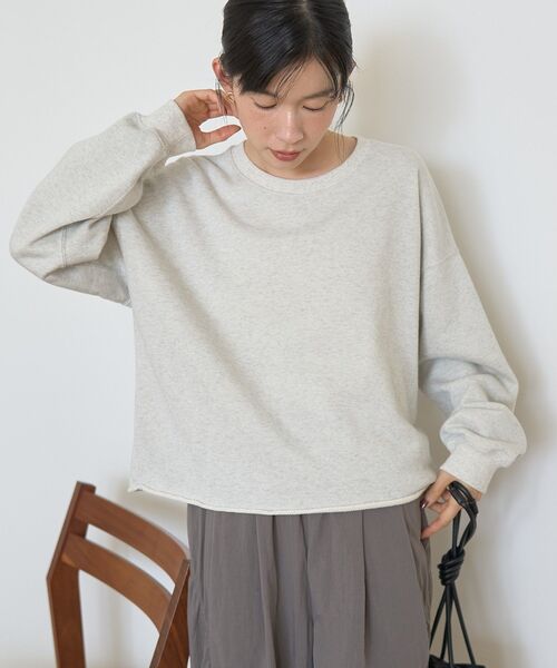 【美品】THIRD MAGAZINE 裏毛スウェット プルオーバー L相当 美品】THIRD MAGAZINE 裏毛スウェット プルオーバー L相当