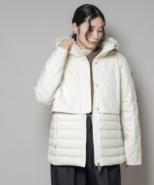 CAPE HORN CASABLANCA ダウンジャケット 40 ホワイト CAPE HORN/CASABLANCA（ダウンジャケット/コート）｜CAPEHORN（ケープ