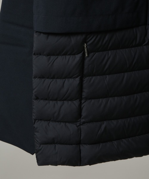 CAPEHORN（ケープホーン）の「CAPE HORN/CASABLANCA（ダウンジャケット/コート・レディース・ブラック/アイボリー・42/44）」の5枚目の写真