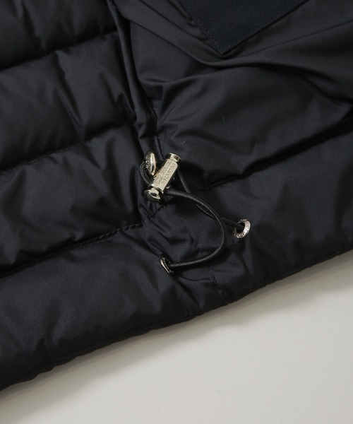 CAPEHORN（ケープホーン）の「CAPE HORN/CASABLANCA（ダウンジャケット/コート・レディース・ブラック/アイボリー・42/44）」の15枚目の写真