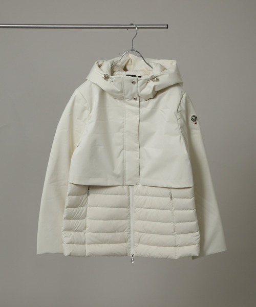 CAPEHORN（ケープホーン）の「CAPE HORN/CASABLANCA（ダウンジャケット/コート・レディース・ブラック/アイボリー・42/44）」の20枚目の写真