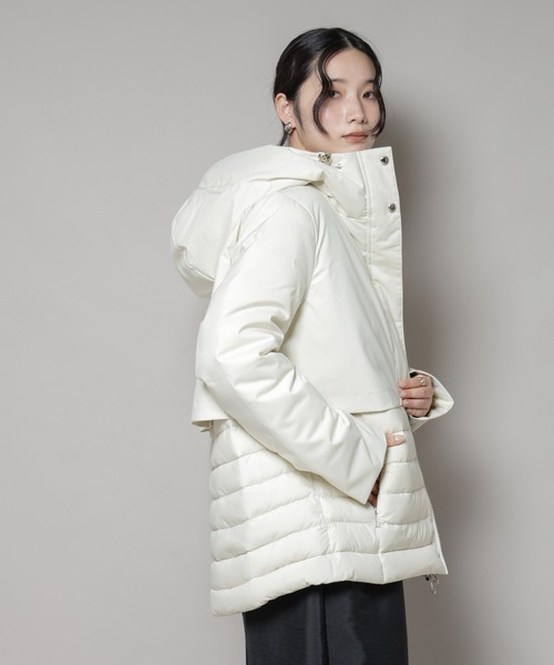 CAPE HORN CASABLANCA ダウンジャケット 40 ホワイト Rouge vif la cle｜【CAPE HORN/ケープホーン】CASABLANCA ダウン