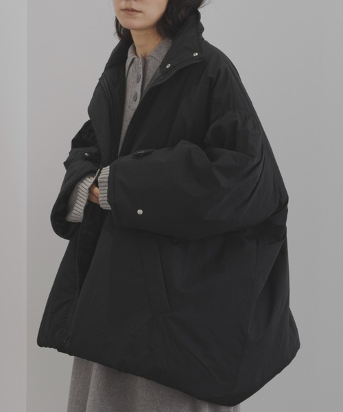 Libra Cue 2way モンスターコート ブラック 2wayモンスターコート（ダウンジャケット/コート）｜Libra Cue
