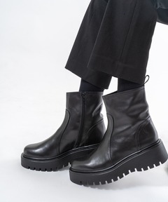 セール】CHUNK SOLE LOAFER BOOTS チャンク ソール ローファー ブーツ