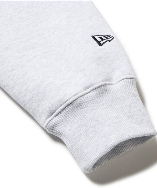 NEW ERA(ニューエラ)の「NEW ERA/ニューエラ 裏起毛 オーバーサイズド スウェット フルジップフーディー パーカー 14682667/14682668(パーカー・メンズ・ブラック/グレー・L/2XL/XL/M)」の9枚目の写真