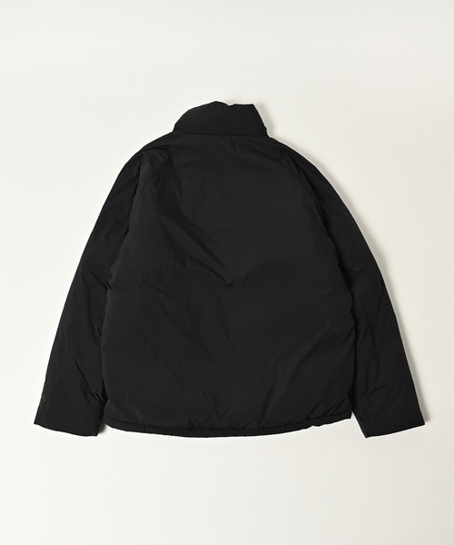 ADAM PATEK(アダムパテック)の「ADAMPATEK/stand down jacket/スタンドカラーダウンジャケット(ダウンジャケット/コート・メンズ・グレー/ブラック・2/1)」の4枚目の写真