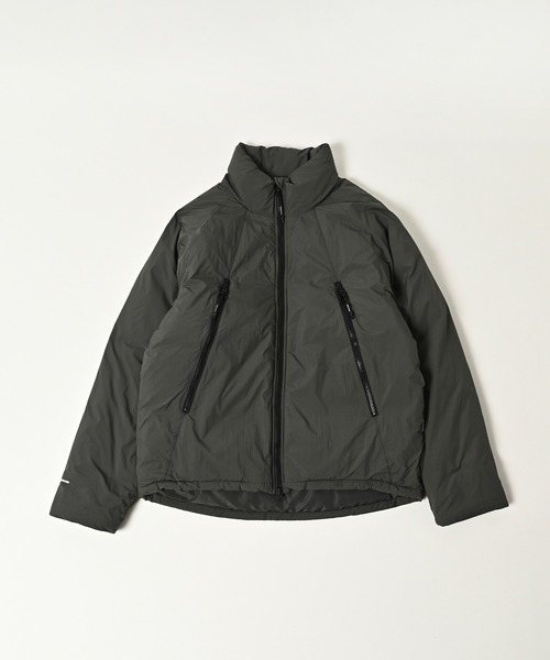ADAM PATEK(アダムパテック)の「ADAMPATEK/stand down jacket/スタンドカラーダウンジャケット(ダウンジャケット/コート・メンズ・グレー/ブラック・2/1)」の12枚目の写真