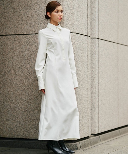 ワンピース kino the kei KINO THE KEI ワンピース バックオープンギャザーキャミワンピース