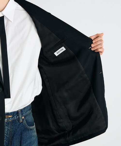 Super160's ウールギャバジャコット（テーラードジャケット）｜EDITION