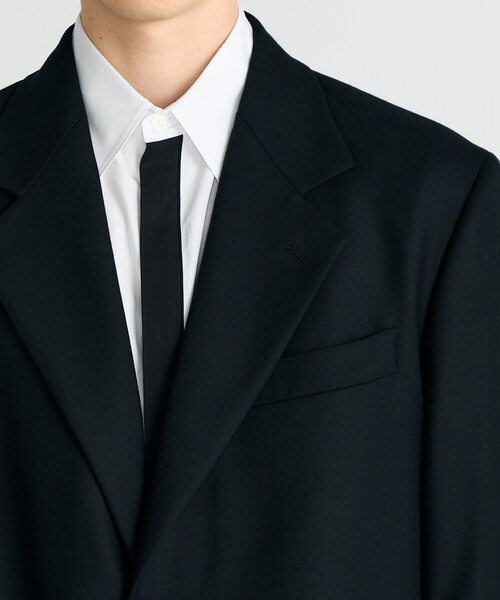 EDITION（エディション）の「Super160's ウールギャバジャコット（テーラードジャケット・メンズ・ブラック・S/M）」の11枚目の写真