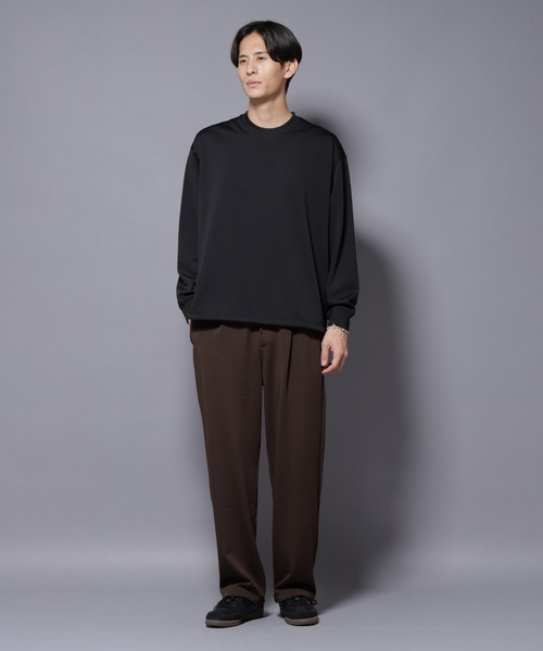 MC｣coveross(R) フリースボンディングワイドパンツ（スラックス