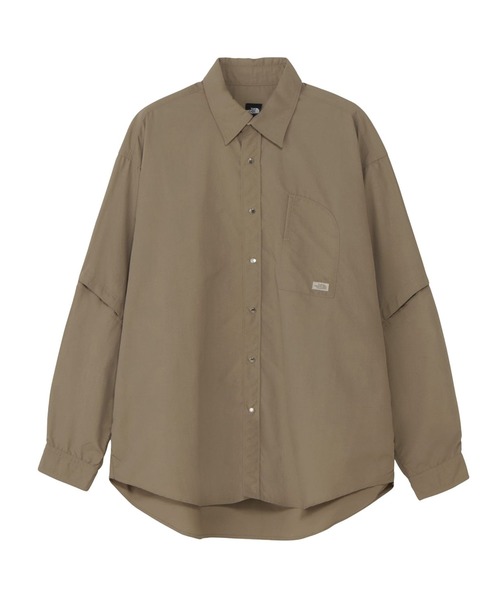 THE NORTH FACE（ザノースフェイス）の「THE NORTH FACE L/S ENRIDE SHIRT（ザ・ノース・フェイス ロングスリーブエンライドシャツ）（シャツ/ブラウス・メンズ・ブラック/ブラウン系・MEDIUM/LARGE/X-LARGE）」の2枚目の写真