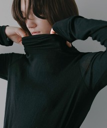 2WAY FRILL NECK CUT TOPS（Tシャツ/カットソー）｜MANOF（マノフ）の