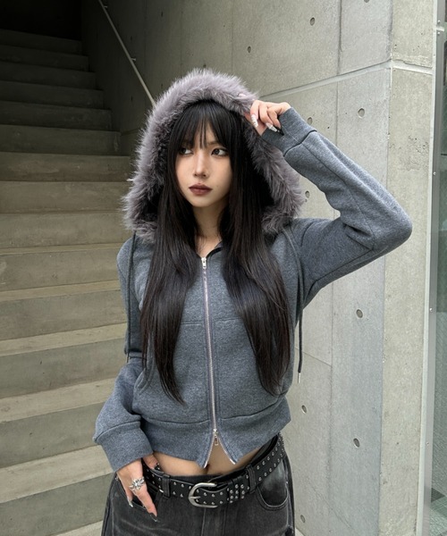 Hoodie Fur Double Zip Parker（パーカー）｜KsG（ケーエスジー）の