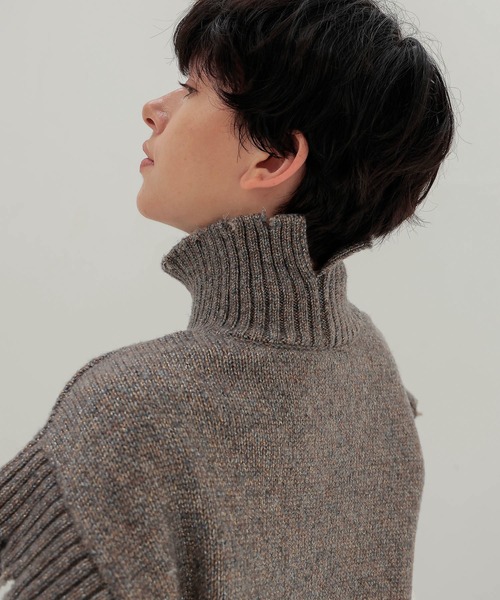 DRESSLAVE(ドレスレイブ)の「shine w/pe damage vest(シャイニーダメージベスト)(ベスト・レディース・ブラウン/ホワイト・38)」の5枚目の写真