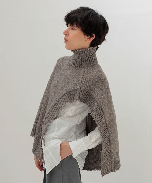DRESSLAVE(ドレスレイブ)の「shine w/pe damage vest(シャイニーダメージベスト)(ベスト・レディース・ブラウン/ホワイト・38)」の18枚目の写真