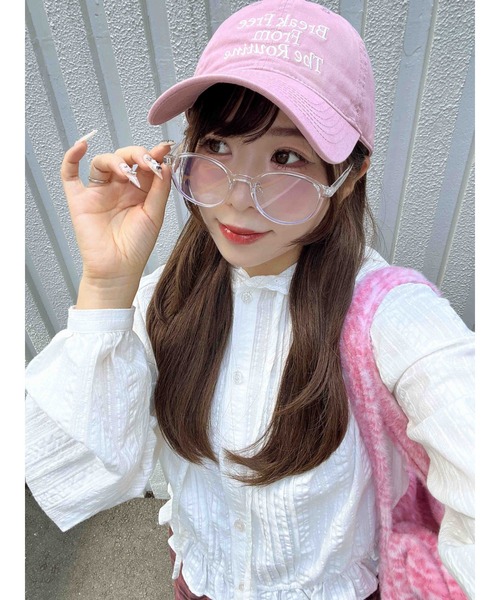 WC（ダブル シー）の「メッセージレタリングキャップ（キャップ・レディース・ブラック/ブラウン/ピンク・FREE）」の12枚目の写真