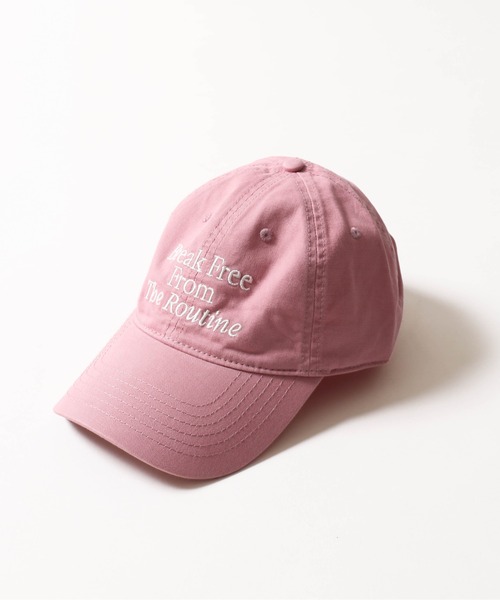 WC（ダブル シー）の「メッセージレタリングキャップ（キャップ・レディース・ブラック/ブラウン/ピンク・FREE）」の18枚目の写真