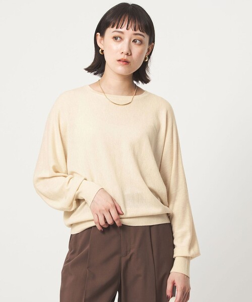 セール】スパンコール プルオーバー ニット（ニット/セーター）｜green