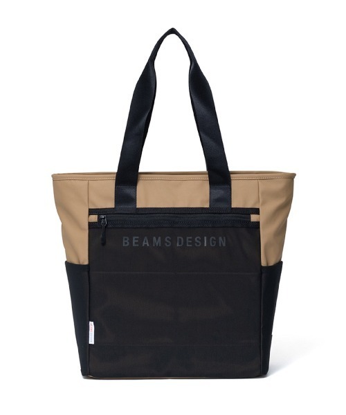 BEAMS DESIGN(ビームス デザイン)の「BEAMSDESIGN(ビームスデザイン)エラスティックメッシュ トートバッグ(トートバッグ・メンズ・ブラック/サンドベージュ/ネイビー・FREE)」の3枚目の写真