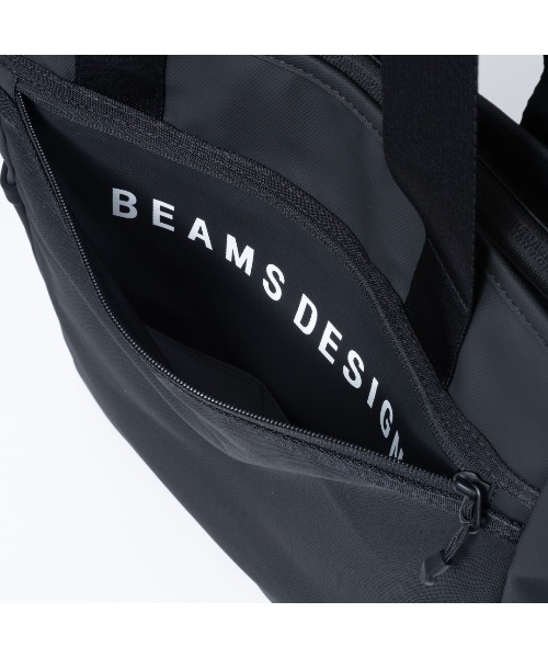 BEAMS DESIGN(ビームス デザイン)の「BEAMSDESIGN(ビームスデザイン)エラスティックメッシュ トートバッグ(トートバッグ・メンズ・ブラック/サンドベージュ/ネイビー・FREE)」の7枚目の写真