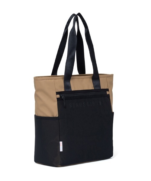 BEAMS DESIGN(ビームス デザイン)の「BEAMSDESIGN(ビームスデザイン)エラスティックメッシュ トートバッグ(トートバッグ・メンズ・ブラック/サンドベージュ/ネイビー・FREE)」の10枚目の写真