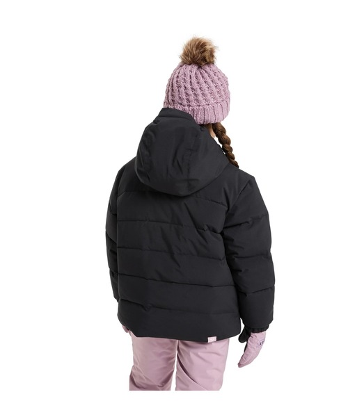 ROXY(ロキシー)の「SNOWYHILL PUFFY GIRL/ロキシーキッズスキースノーボードウェア(ジャケット)(マウンテンパーカー・キッズ・ブラック/ライラック・130/140/150)」の16枚目の写真