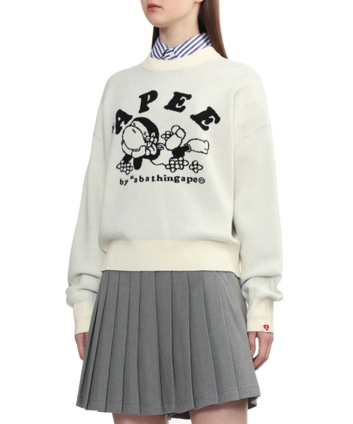 BABY LISA BIRDSEYE SWEATER（ニット/セーター）｜A BATHING APE（ア