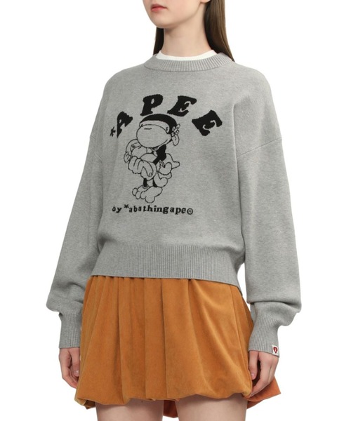 BABY LISA BIRDSEYE SWEATER（ニット/セーター）｜A BATHING APE（ア